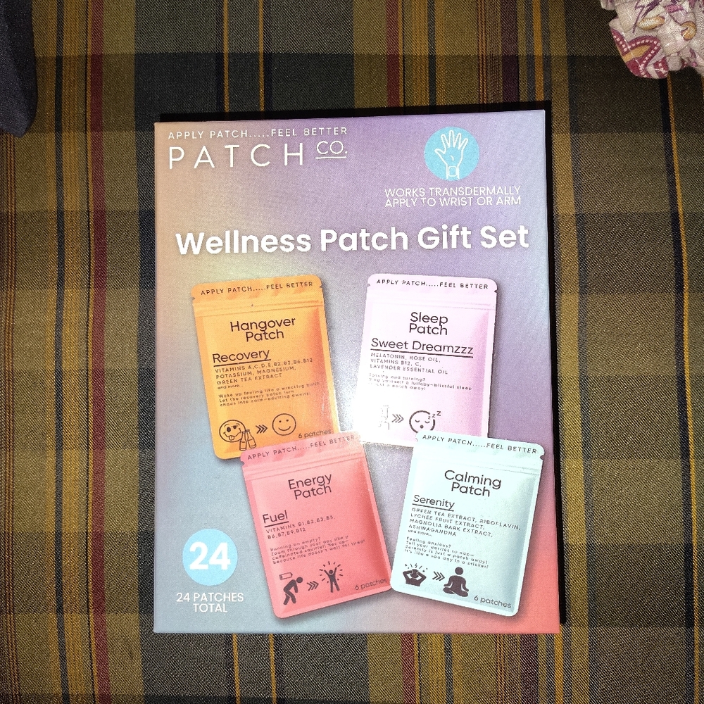 Wellness Patch Gift Set..24 Patches Total..(NWT)